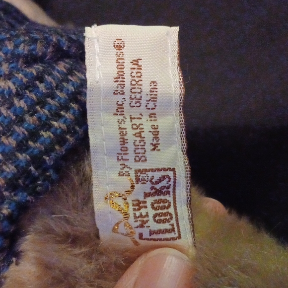 Plush Brown Bear - Picture 6 of 6